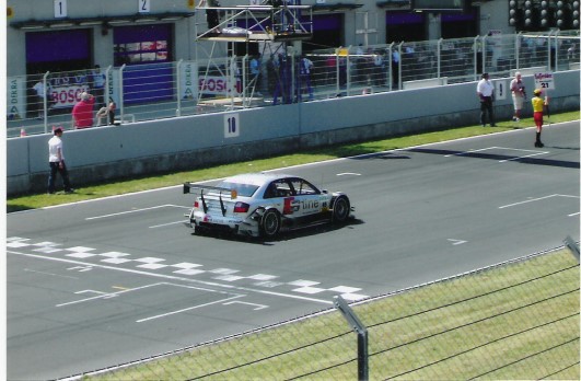 Frank Biela vor dem Start (Oschersleben 2004)